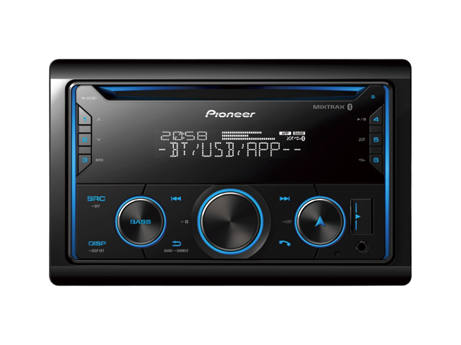 te binden Stapel Praten Pioneer FH-S525BT Double Din Mp3 Cd with USB & Bluetooth - Rivonia Car Sound